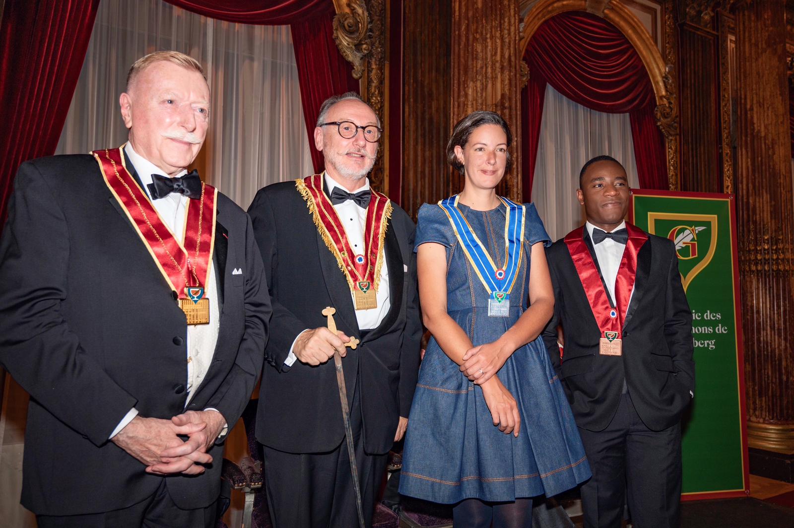 France : Marie Cécile Zinsou intègre la confrérie Gutenberg.