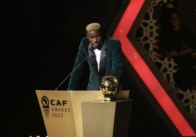 Caf Awards 2023 : Victor Osimhen sacré meilleur joueur africain de l’année