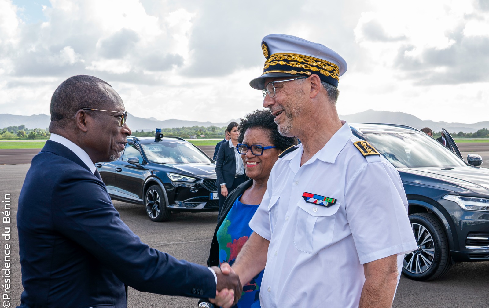 Talon en Martinique : Voici les personnes qui composent sa délégation