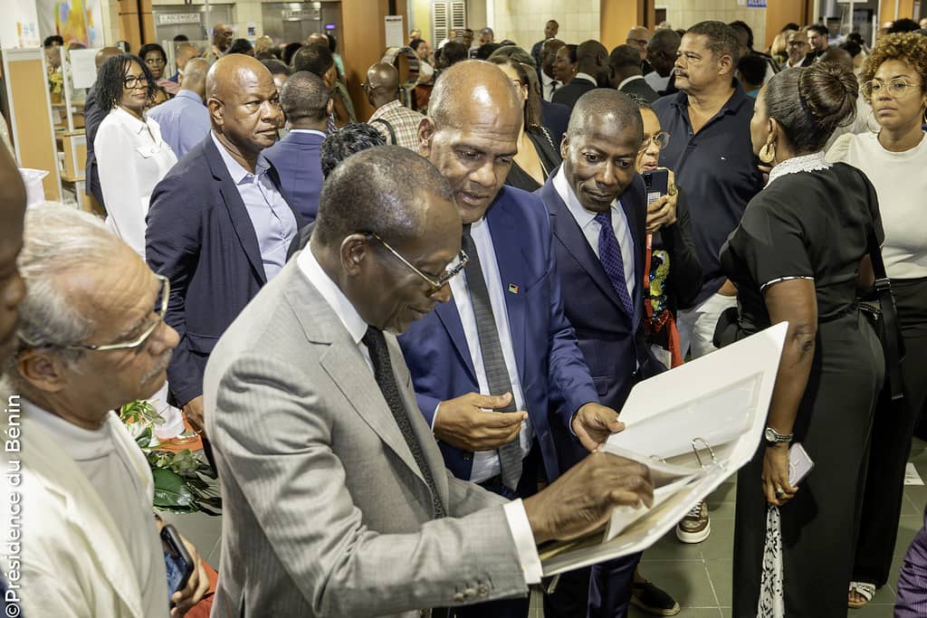 Visite de Talon en Outre-mer : Vers le renforcement de l’axe culturel Bénin-Martinique