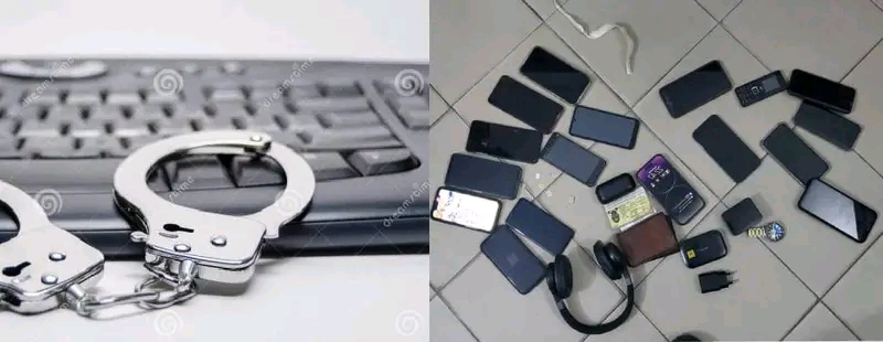 12ème arrondissement de Cotonou : 10 cybercriminels arrêtés dans un café-bar