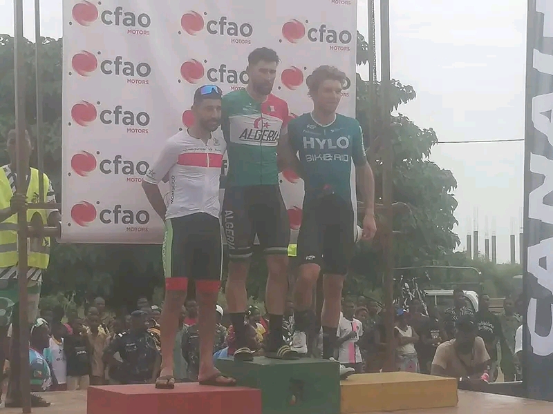 19ème Tour cycliste international du Bénin : Hamza Yacine gagne la 4ème étape