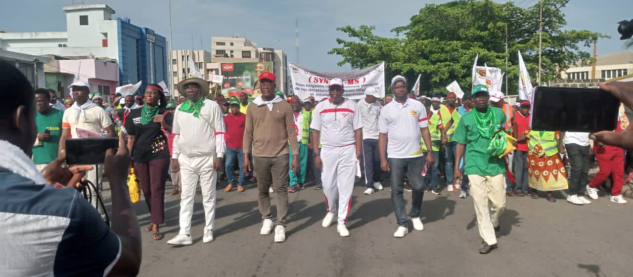 Cherté de la vie au Bénin : Enfin ! Les syndicats ont marché en paix ce samedi 11 mai