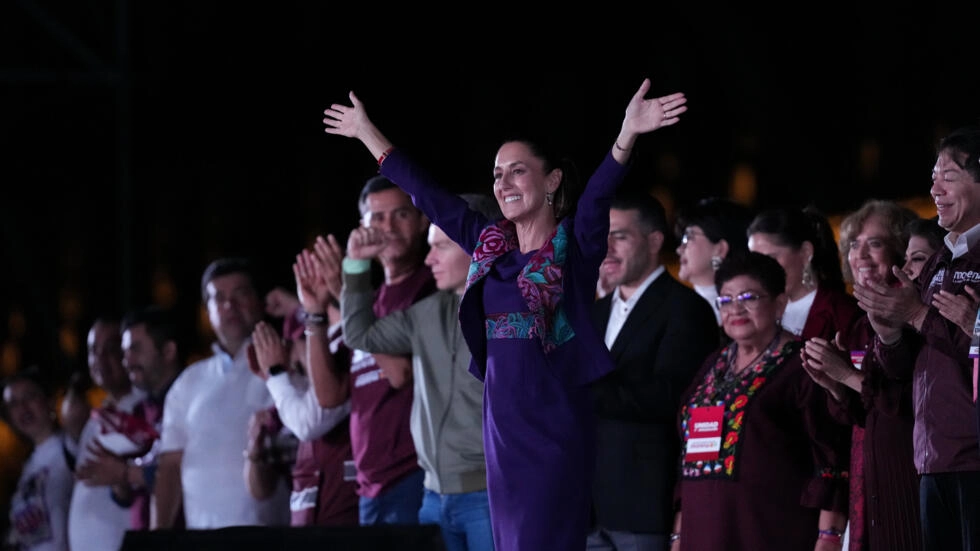Mexique : Claudia Sheinbaum arrive en tête du scrutin présidentiel