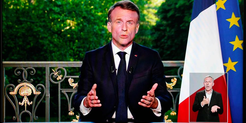 France : dissolution de l'Assemblée nationale par Emmanuel Macron