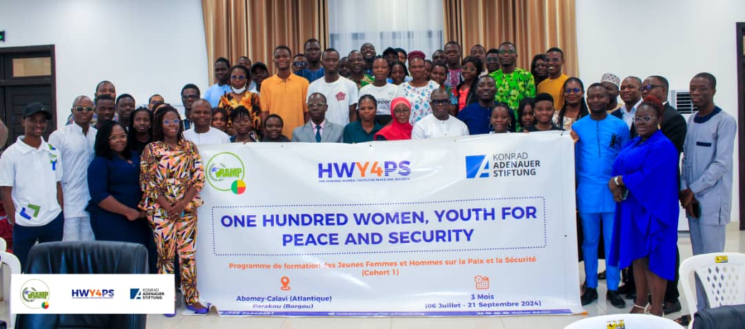 Culture de la paix : le Ramp-Bénin initie 100 jeunes filles