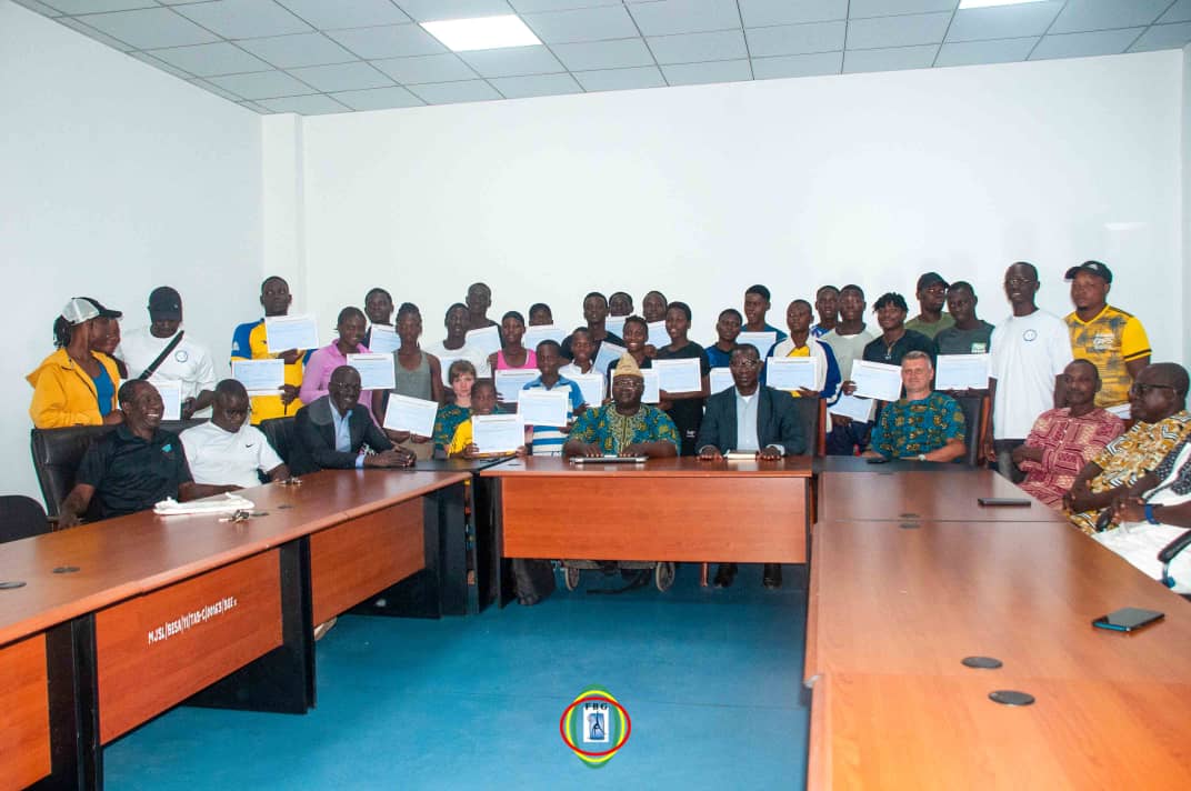 Championnat d’Afrique de gymnastique aérobic : Athlètes et entraineurs s’aguerrissent pour la compétition
