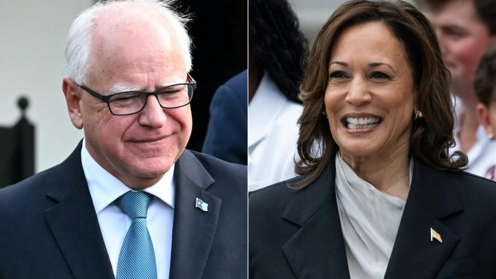  Etats-Unis : Kamala Harris choisie Tim Walz comme colistier
