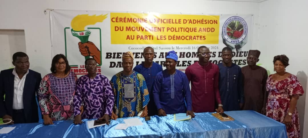 Vie politique: Le mouvement ANDD opte pour Les Démocrates