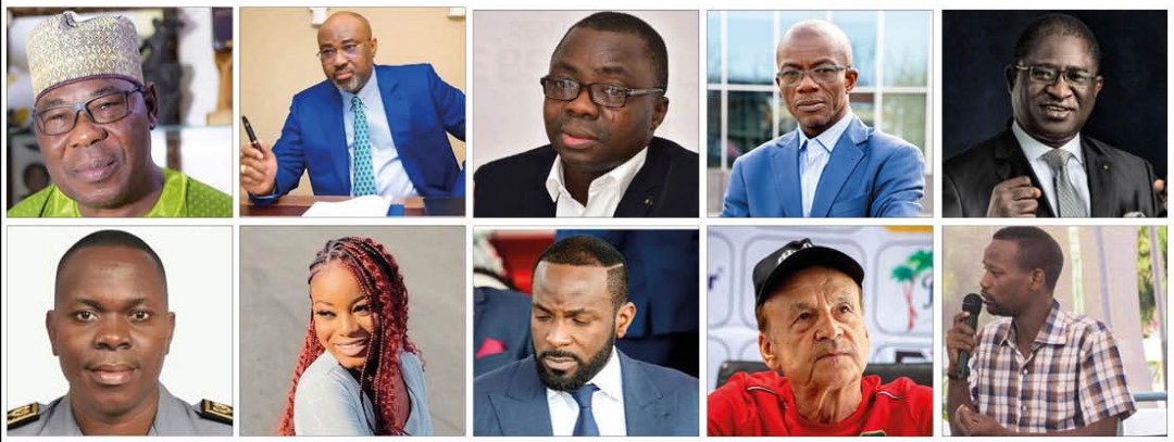 Bénin : Les 10 hommes qui ont marqué l’année 2024