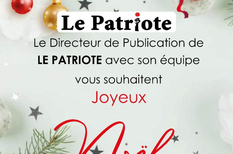 Message du journal Le Patriote à ses fidèles lecteurs