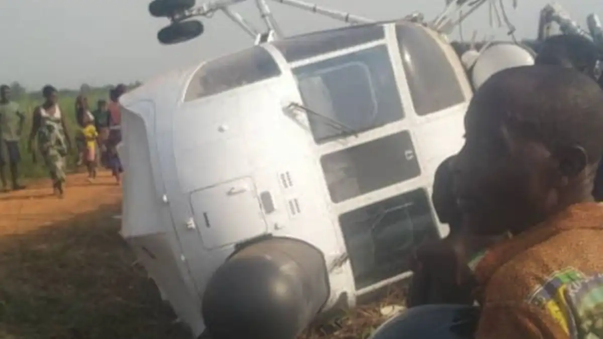 Accident d’un hélicoptère à Zè : Les précisions de l’ambassade des Etats-Unis au Bénin