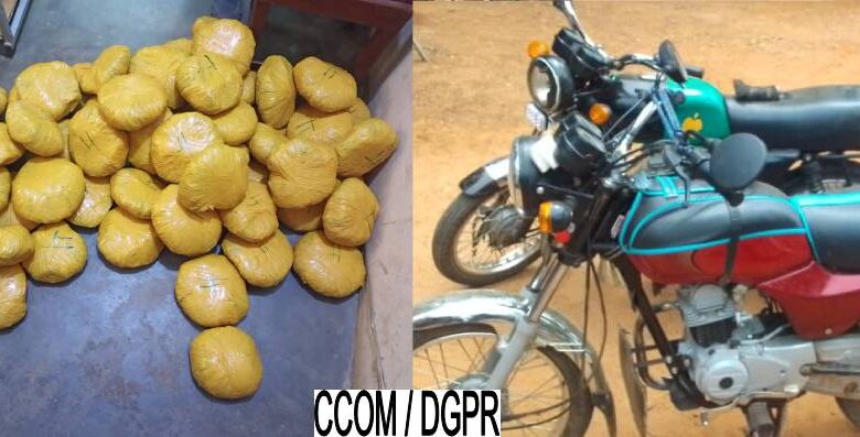 Bénin : 34 kg de chanvre indien saisis à Dassa-Zoumè