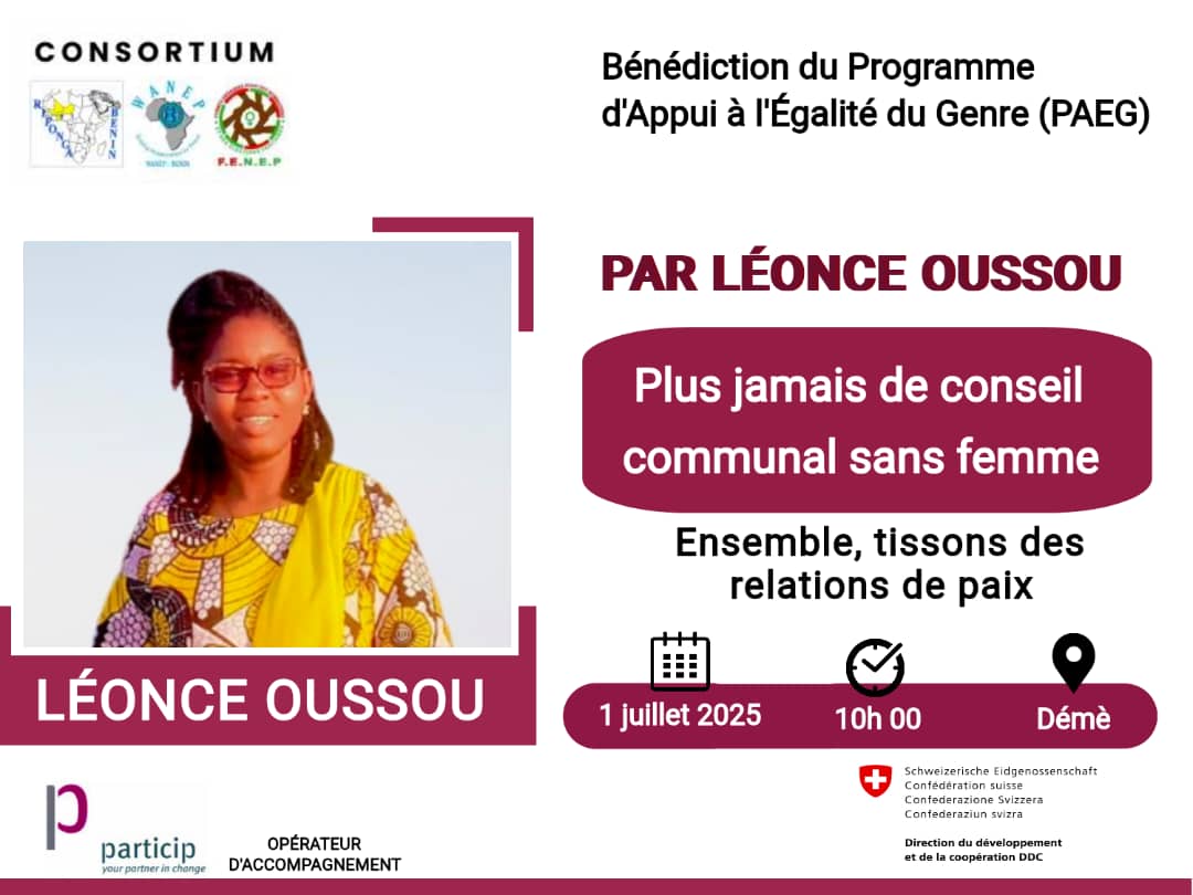 Leadership féminin : Léonce Jeanne Oussou organise une rencontre pour promouvoir une gouvernance inclusive