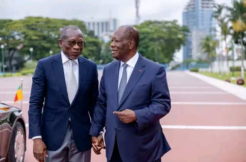 Coopération Côte d’Ivoire -Bénin : Patrice Talon s'entretient avec Ouattara à Abidjan