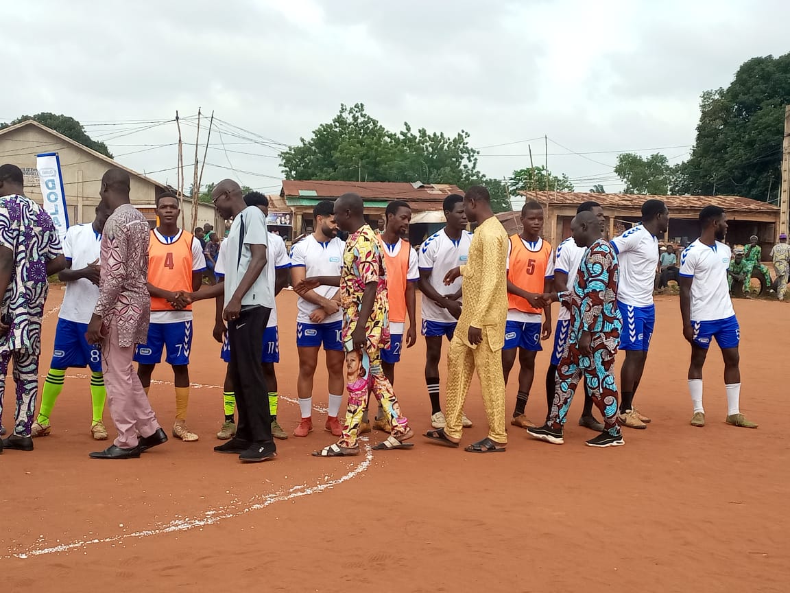 4ème édition du Tournoi Inter-clubs d’Adjagbo (TICA) :Comlan Paul ODAH donne le coup d’envoi