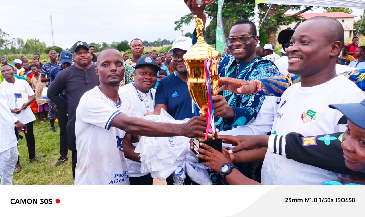 2ème édition du tournoi de football « Akpé Non Tchitcha : Mesmin Tadégla Djèdji valorise les enseignants