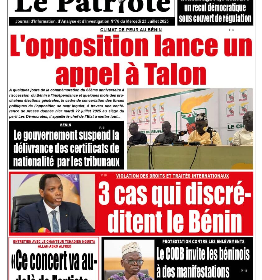 LA UNE