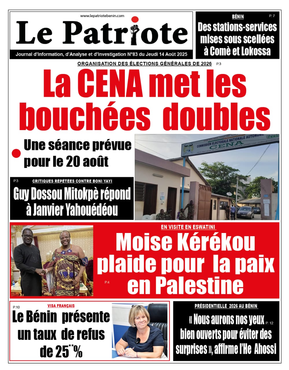 LA UNE