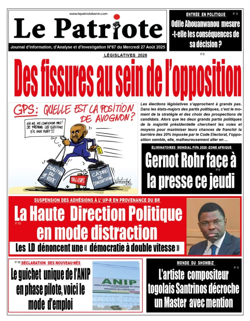 LA UNE