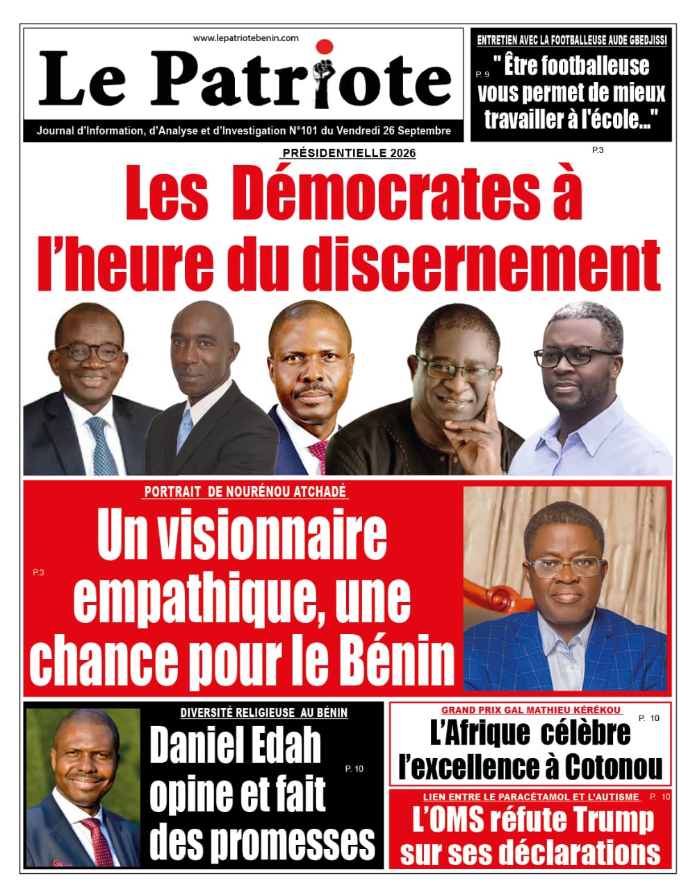 LA UNE