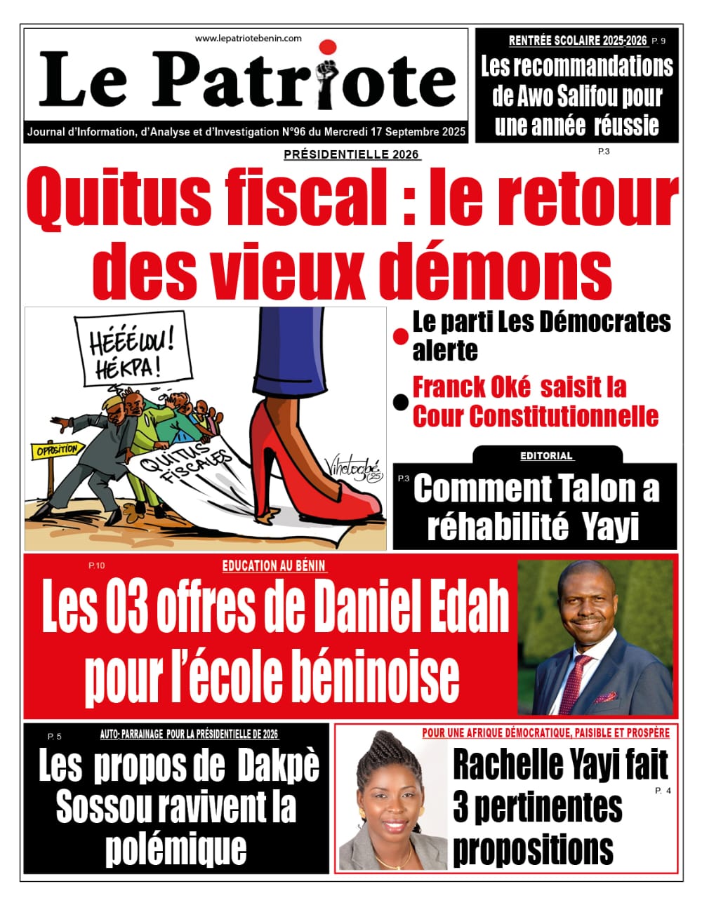 LA UNE