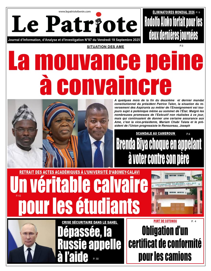 LA UNE