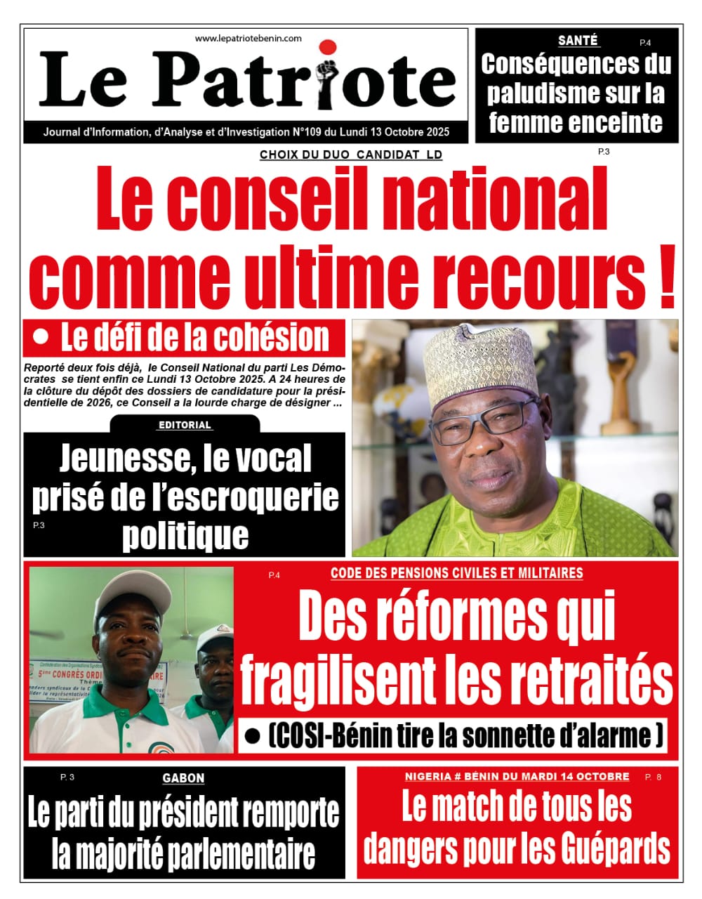 LA UNE