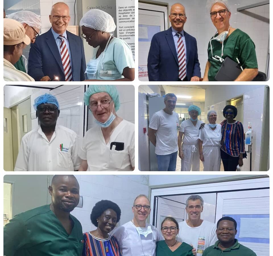 Coopération médico-chirurgicale au CNHU : L’Ambassadeur d’Allemagne et Mariam Aladji Boni Diallo, Représentant le Dr Koussemou saluent une initiative exemplaire
