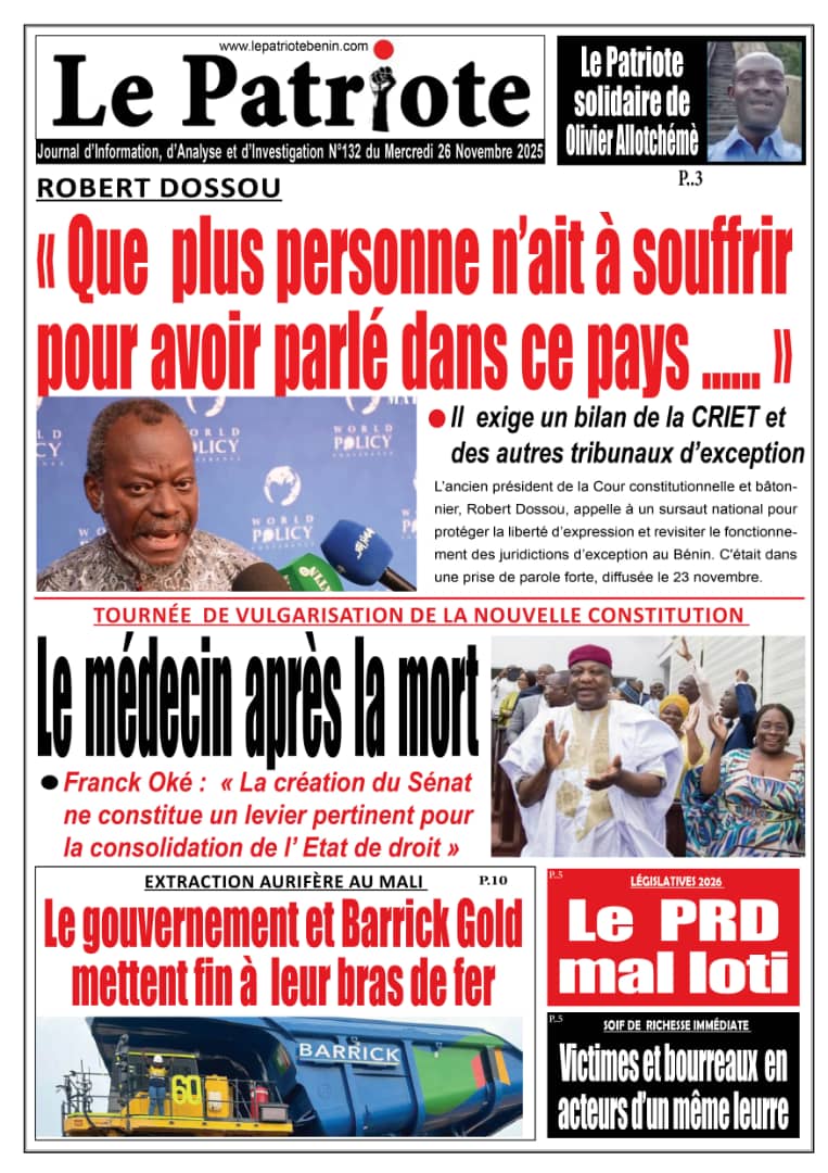 LA UNE