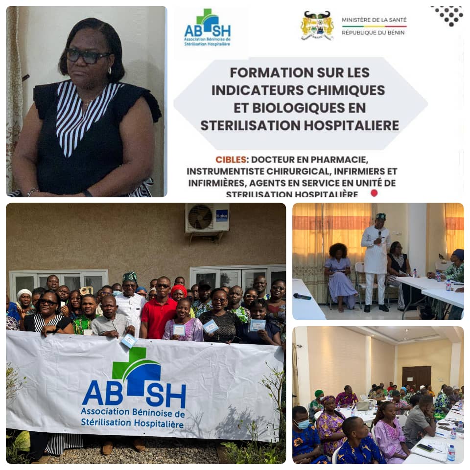 Bénin : L’ABSH renforce les compétences des acteurs de la stérilisation hospitalière à Abomey-Calavi