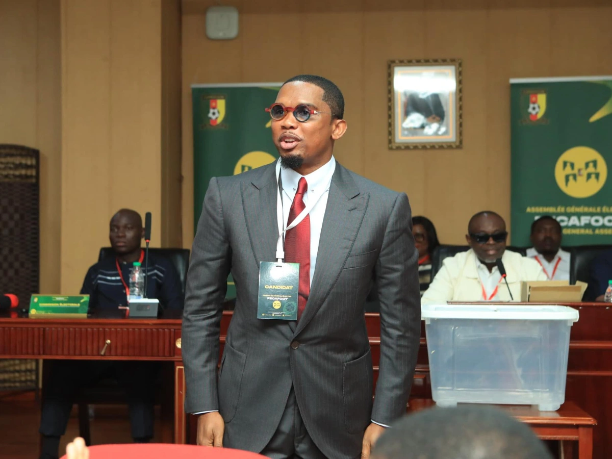 Fecafoot : Samuel Eto’o Fils réélu pour un second mandat de 4 ans