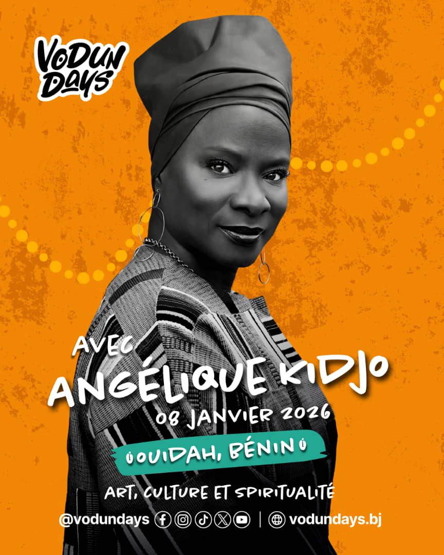 Vodun Days 2026 : Angélique Kidjo rejoint la scène à Ouidah