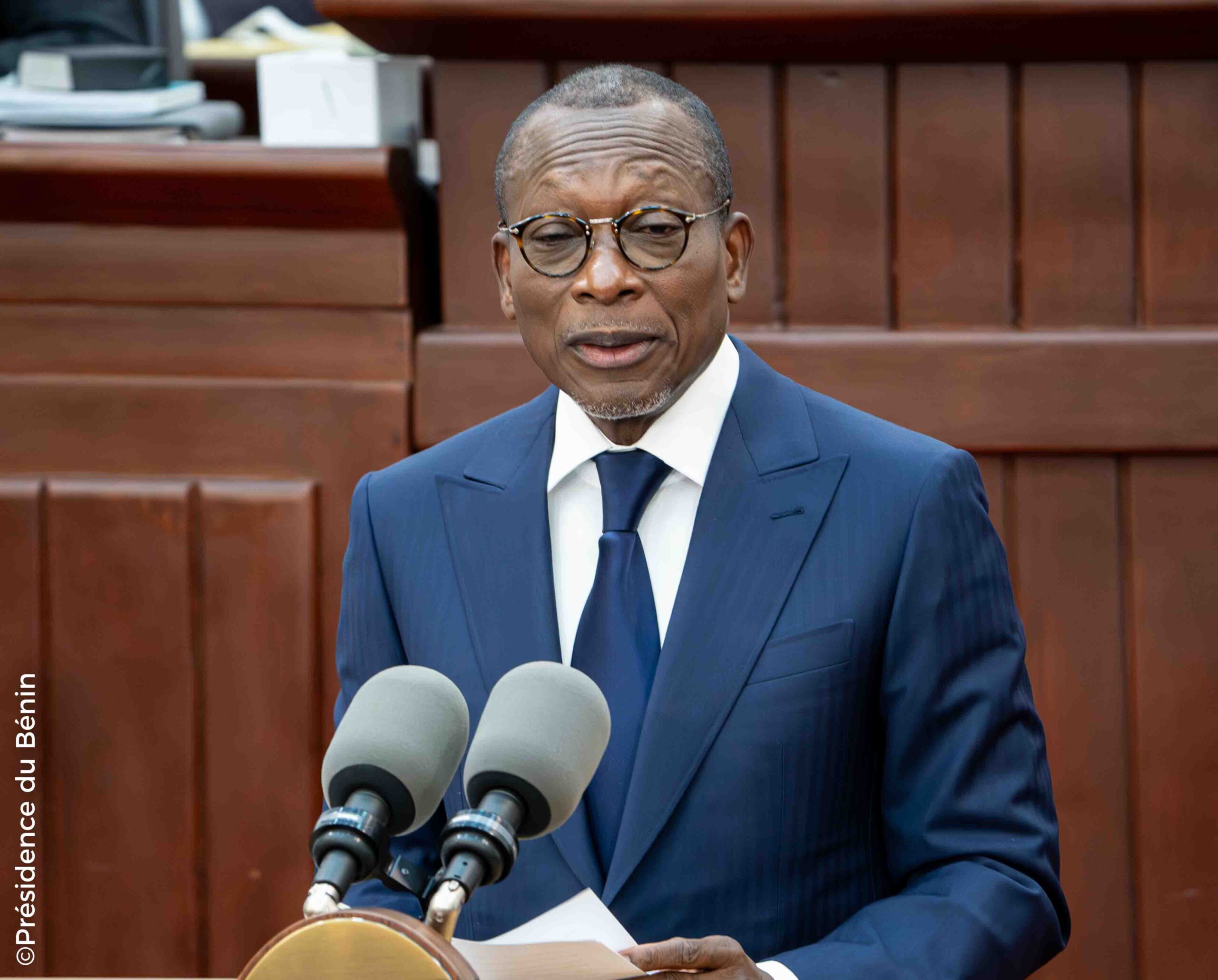 Discours sur l’état de la Nation : Patrice Talon dans l’autosatisfaction