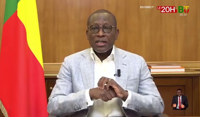 Tentative de coup d’Etat déjoué  au Bénin : « Cette forfaiture ne restera pas impunie »,  déclare Patrice Talon
