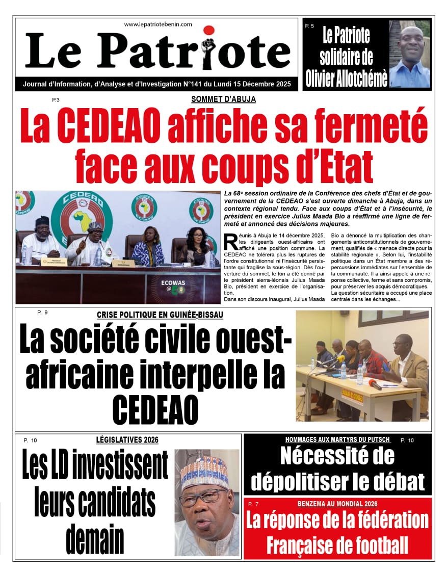 LA UNE