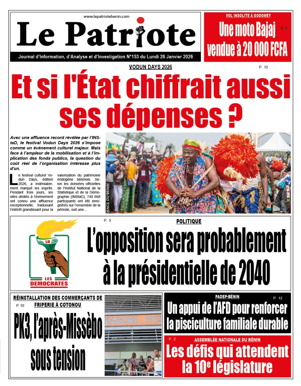 LA UNE