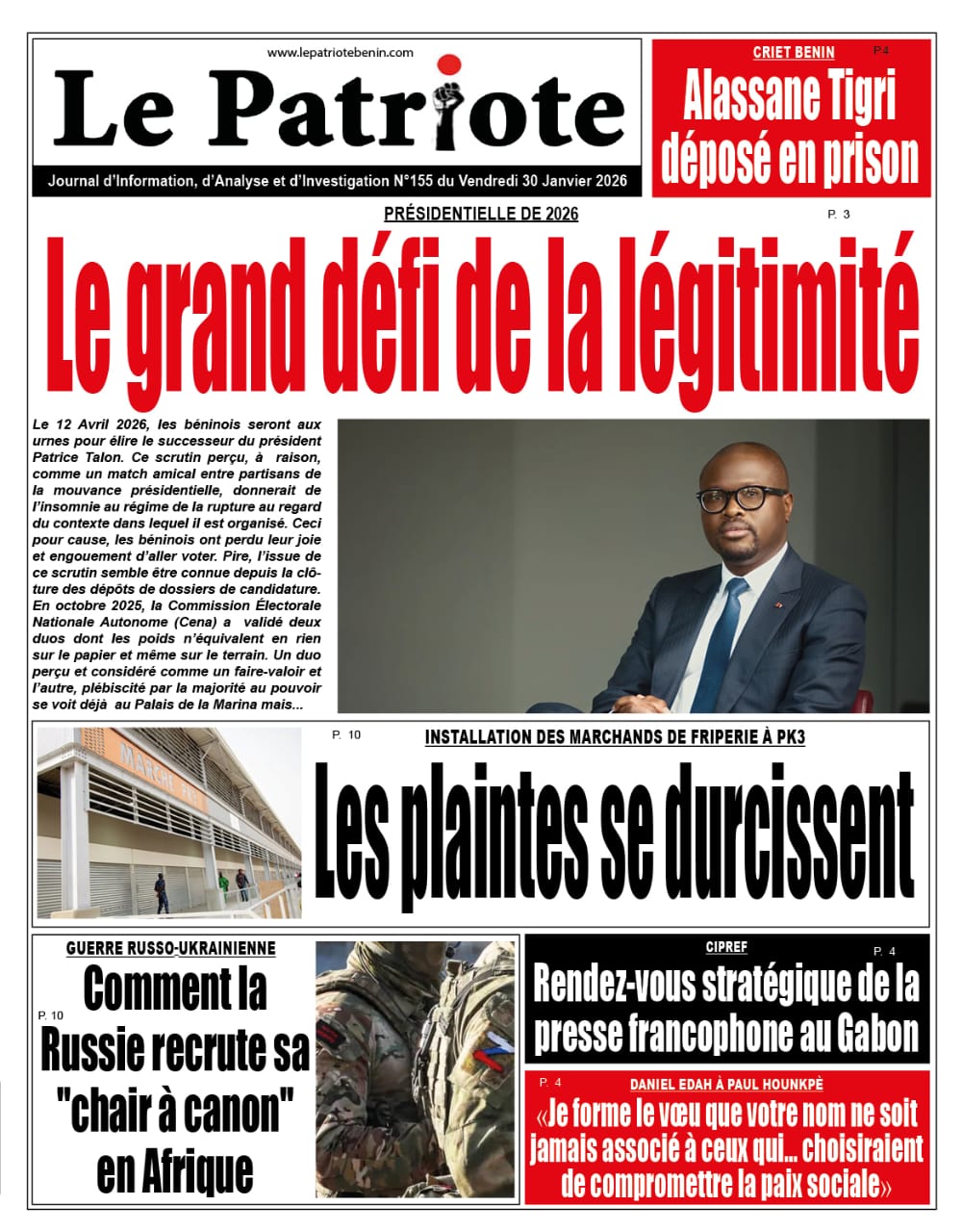 LA UNE