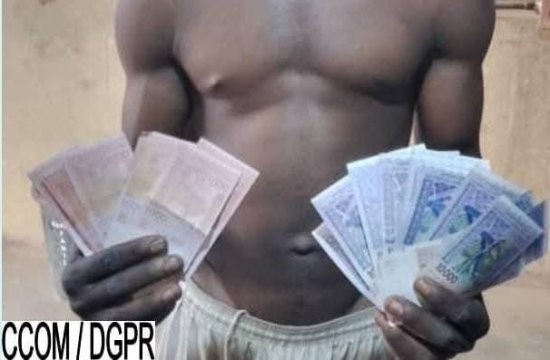 Lutte contre la criminalité financière : 570.000 FCFA de faux billets saisis à Kalalé
