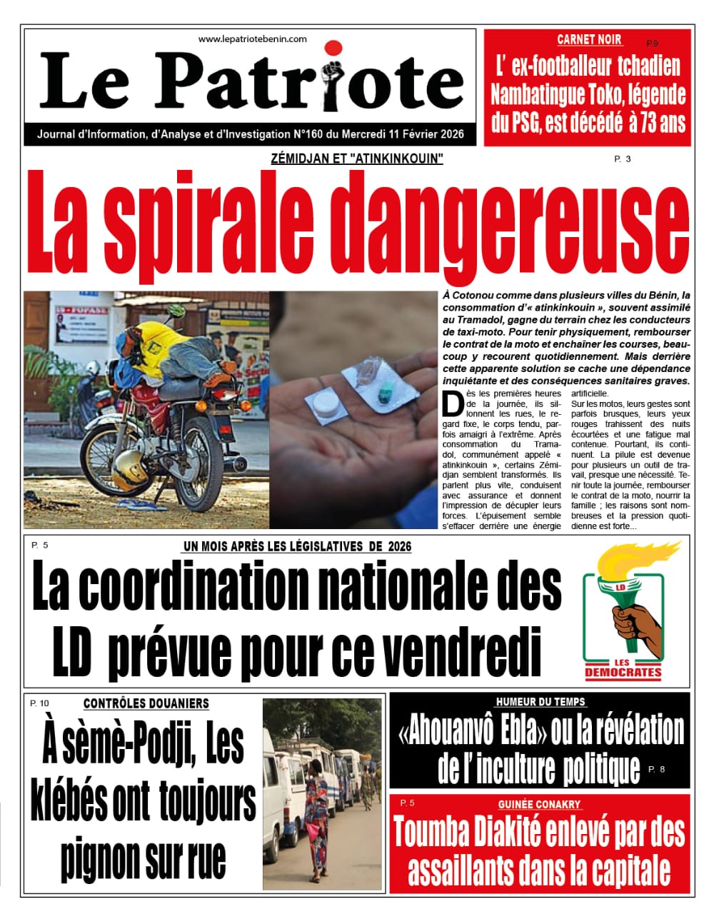 LA UNE