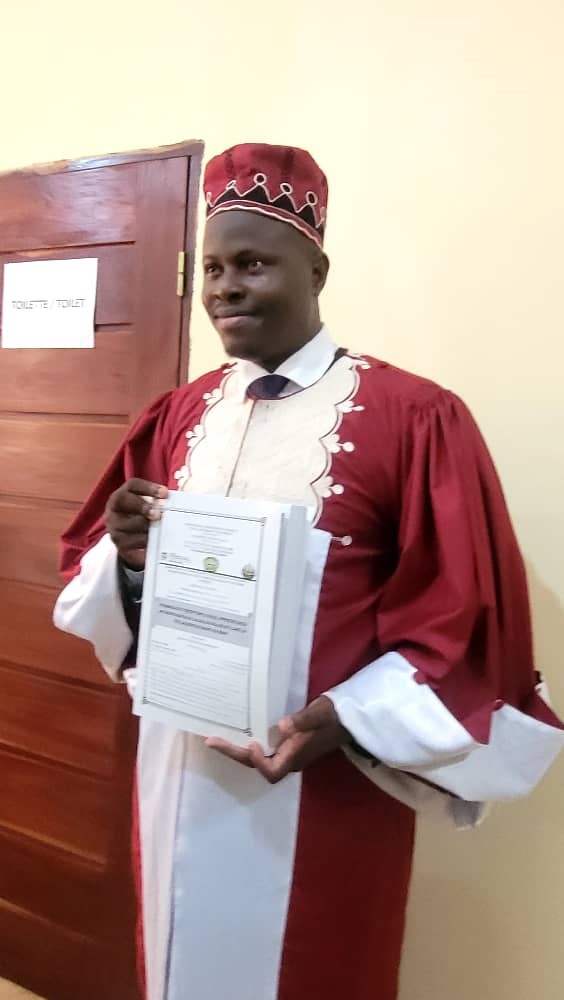 Soutenance de thèse à l’Uac au Bénin: Christian Béhanzin i élevé au grade de Docteur en Sociologie-anthropologie du développement