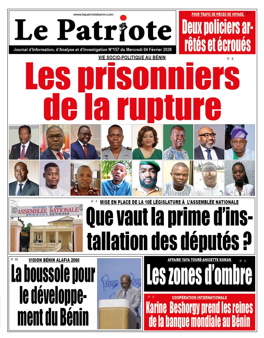 LA UNE