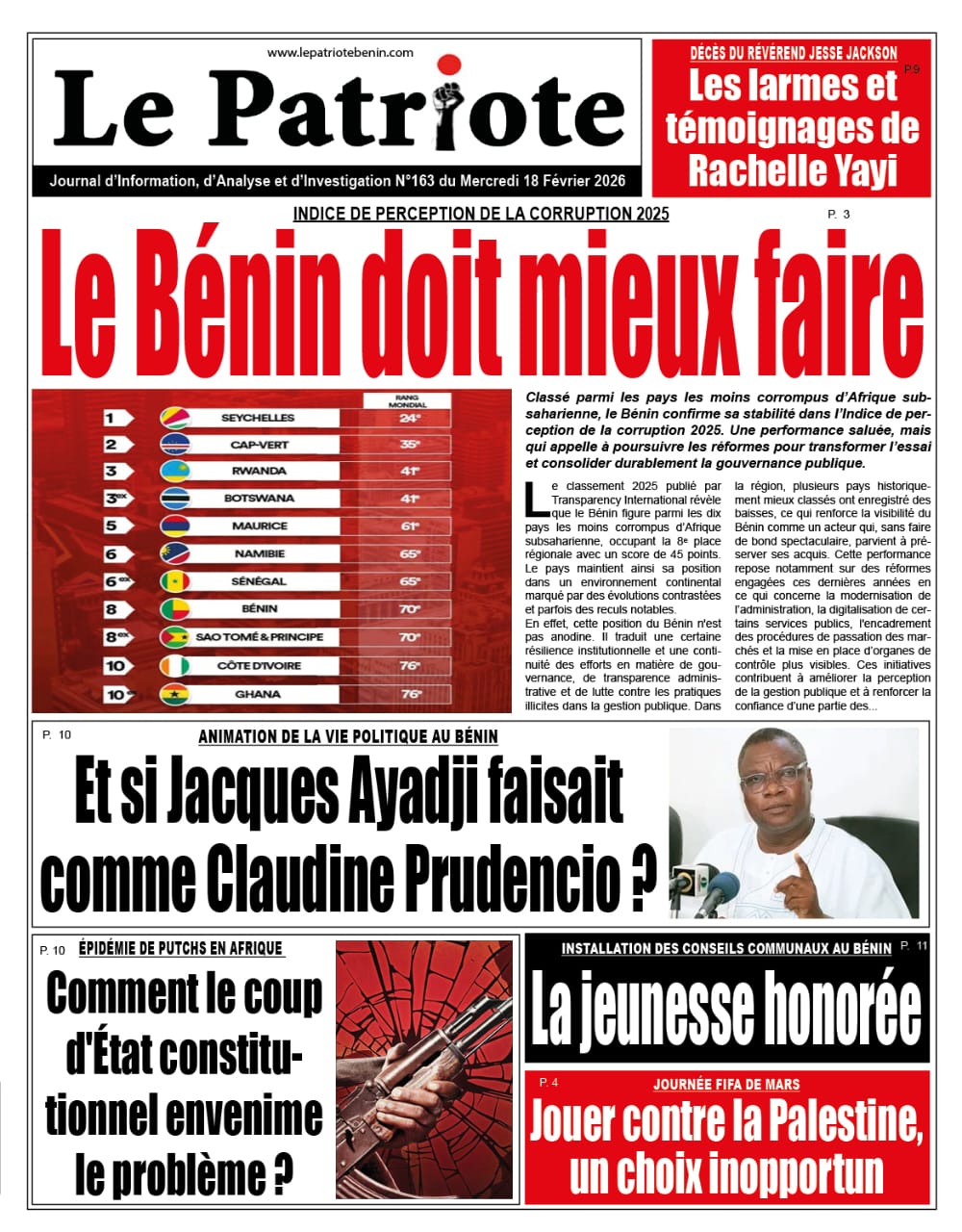 LA UNE