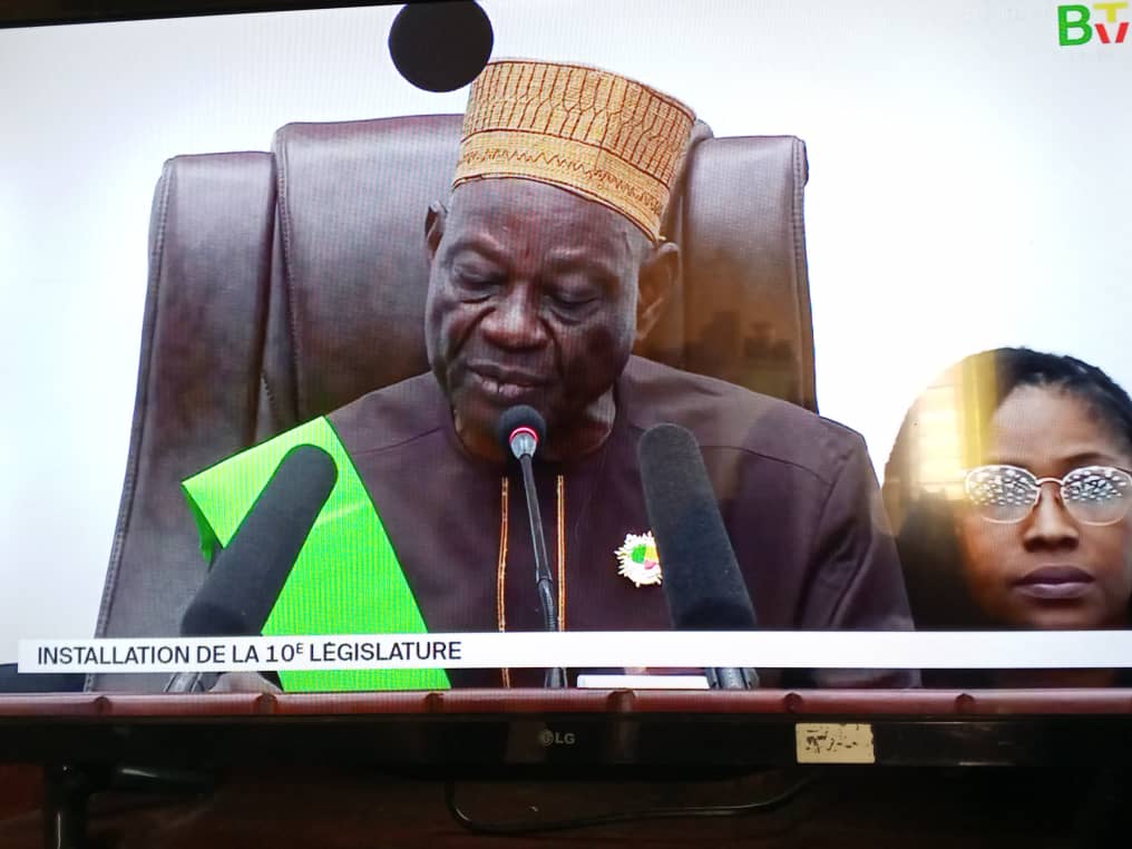 Assemblée nationale du Bénin : Les députés de la 10ème législature officiellement installés dans leur fonction