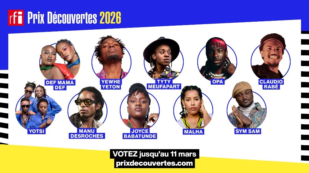 Prix Découvertes RFI 2026 : le public appelé à voter le prochain vainqueur jusqu’au 11 mars