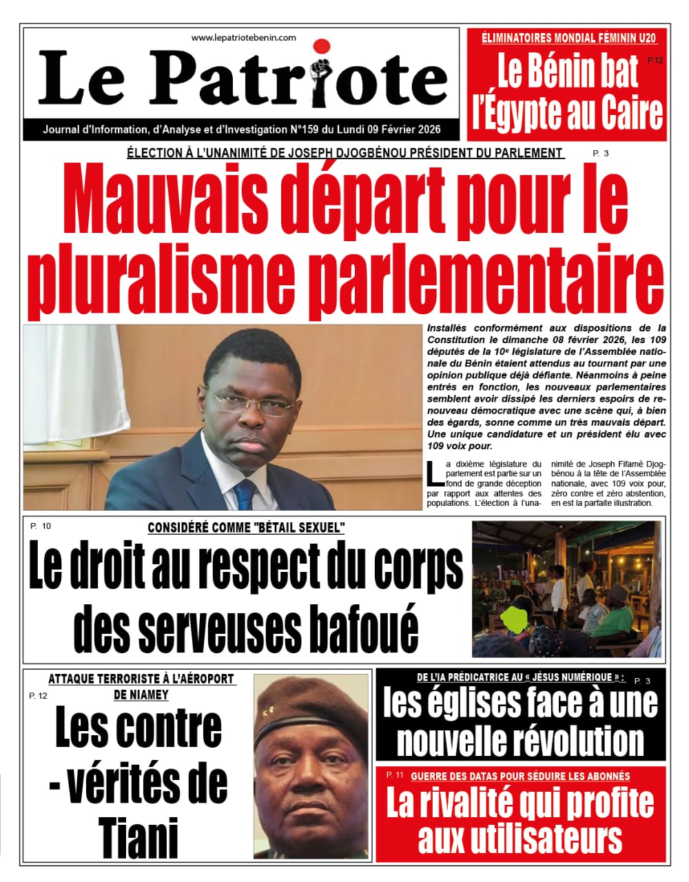 La Une