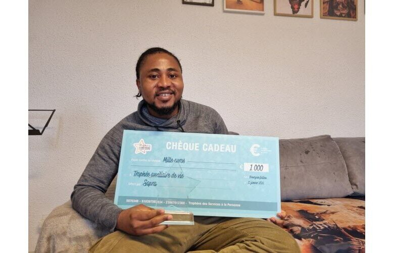Distinction en France :  Un Béninois meilleur auxiliaire de vie