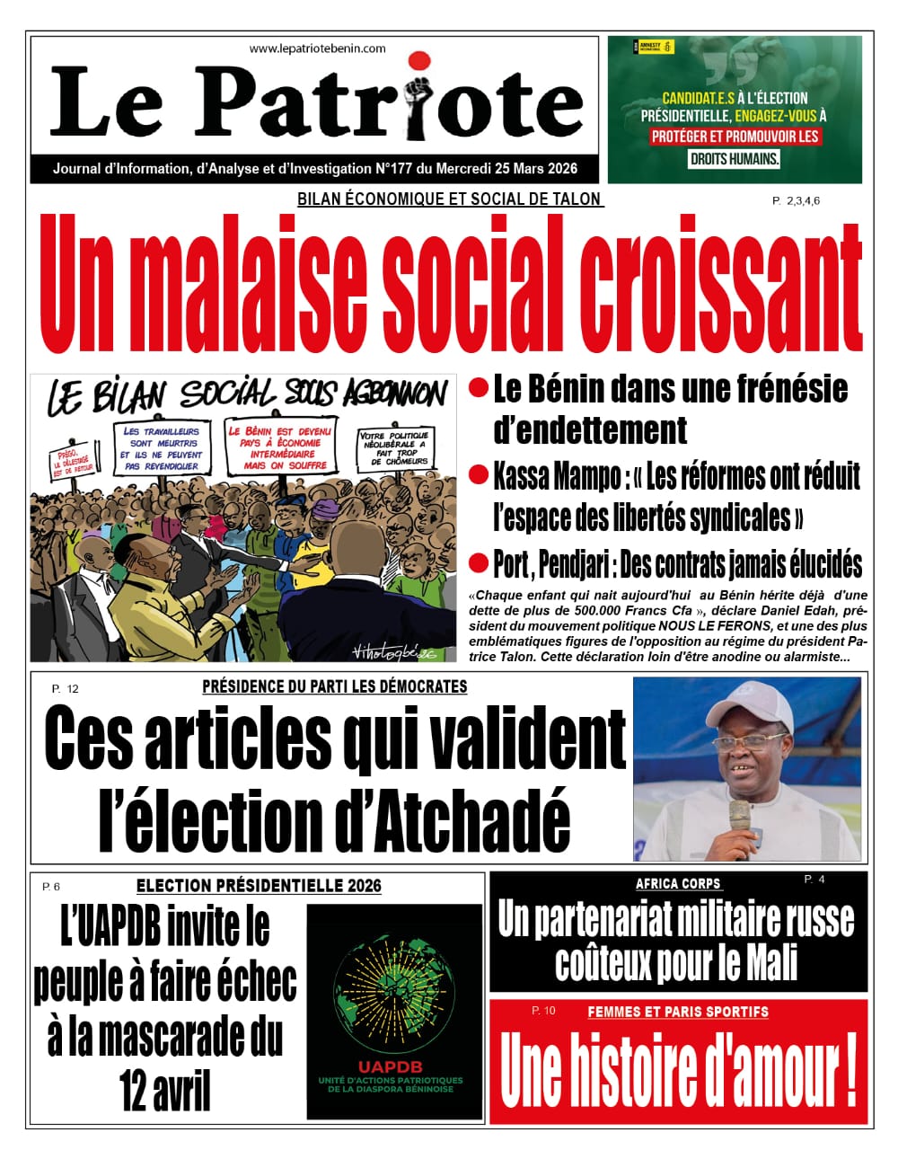 La Une