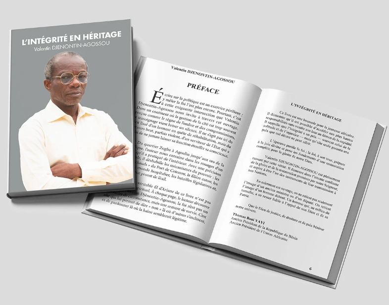 Parution littéraire au Bénin : Djènontin défend l'éthique en politique