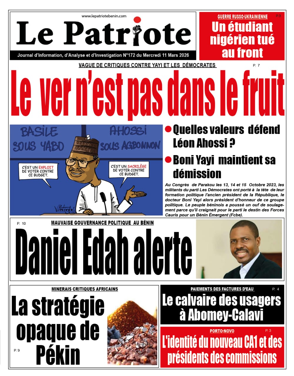 LA UNE